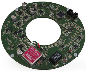 Water sampling probe circuit board