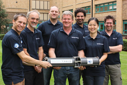 The Team, From left to right: Greg Slavik, Martin Arundell, Jim Wyatt, Kevin Saw, Socratis Loucaides, Tianya Yin and Chris Cardwell (two members of the team could not make it for the picture: Victoire Rerolle and John Walk)