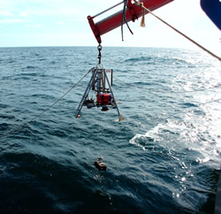 Deployment of the Baited Lander