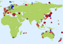 An example of the anomalies map