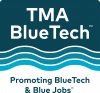 TMA Bluetech, promoting bluetech and blue jobs (logo)