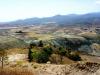 Mine dumps at the Skouriotissa Copper Mine looking towards the Troodos Mountains, Cyprus (photo: Dave Craw)