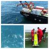 Deepglider being deployed from RRS James Cook