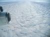 Aerial shot of the Pine Island Glacier (credit: Angelika Humbert, Alfred Wegener Institute)