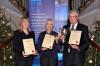 Penny Holliday (left) presented SUT Oceanography Award, photo from Society for Underwater Technology