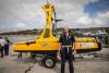 Dr Russell Wynn with one of the marine robots