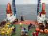 Mooring deployment onboard RRS Discovery