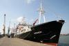 RRS Discovery in Empress Dock, Southampton